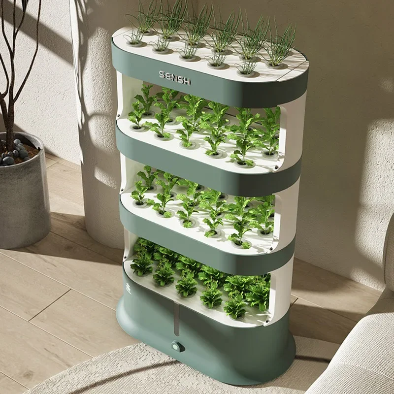 Hydroponics Growing System Smart Indoor Planter Vegetable and Fruit Planting Box Soilless Cultivation Vertical Hydroponic Tower