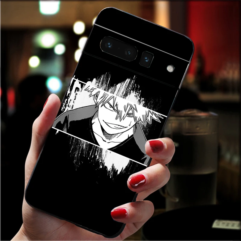 Phone Case For Google Pixel 10 Pro XL 9 Pro XL 8 7 6 Pro 9A 8A 7A 6A Pixel 8 7 6 5 Anime My Hero Academia deku bakugou