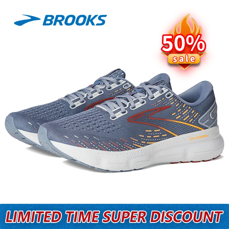 Brooks Glycerin 20 Jogging Shoes Running Support Training Sneakers Breathable Light casual shoes trail running shoes