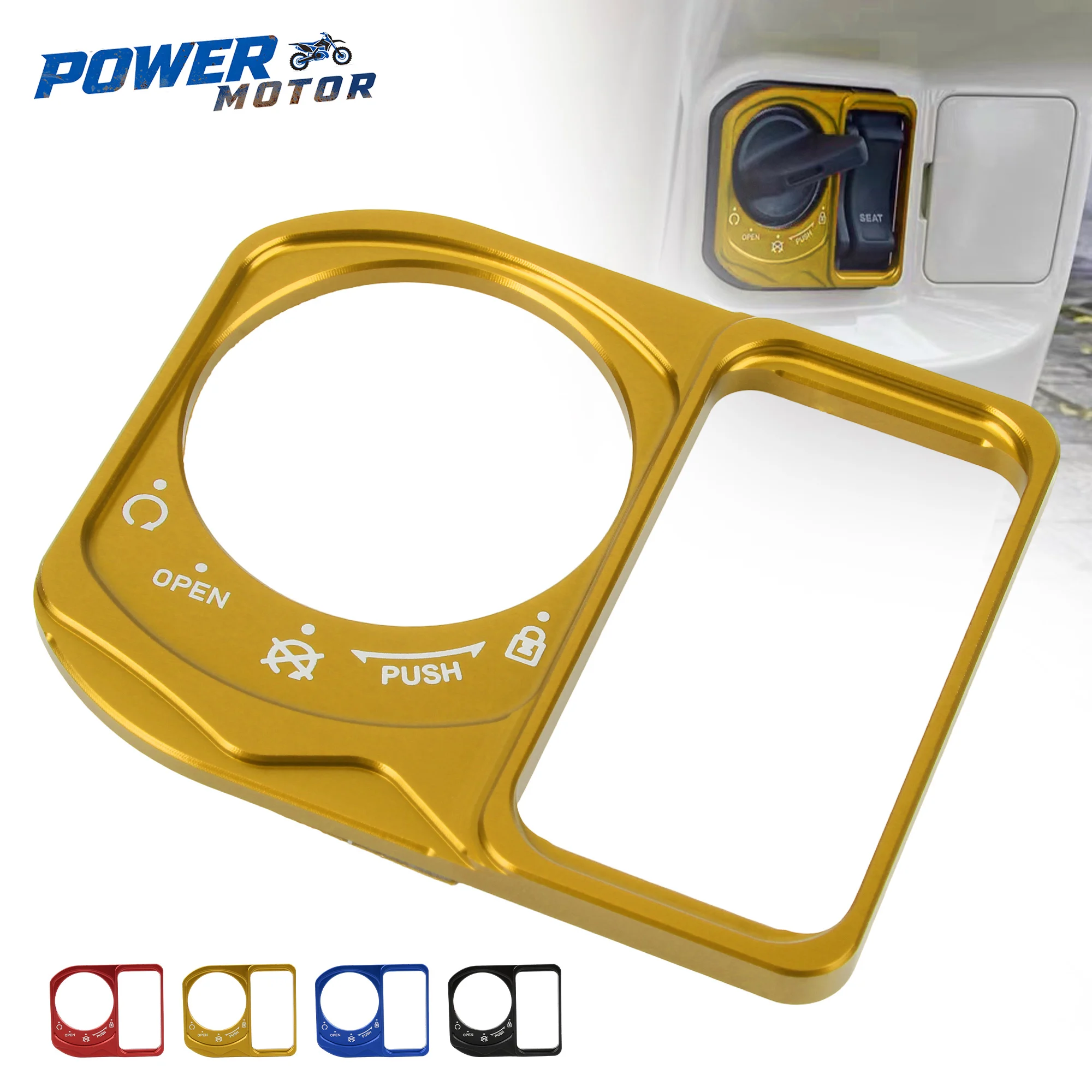 

Motorcycle Lgnition Switch Cover For Honda PCX160 PCX125 PCX SH125 NS125LA Electric Door Lock Cover Protection Modification Part