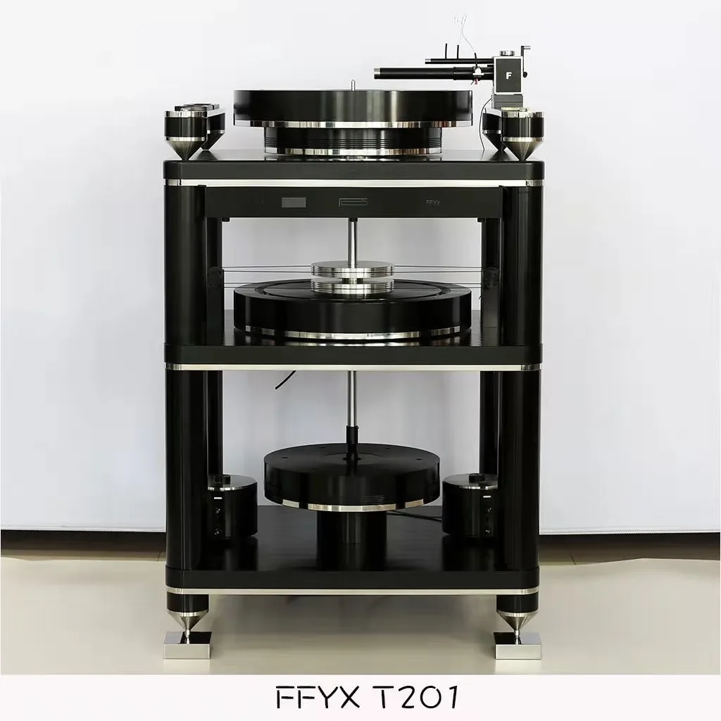 FFYX T201 Flagship Floor Vinyl Turntable LP audo Player Air Suspension Technology Hi-end Vinyl Record Player