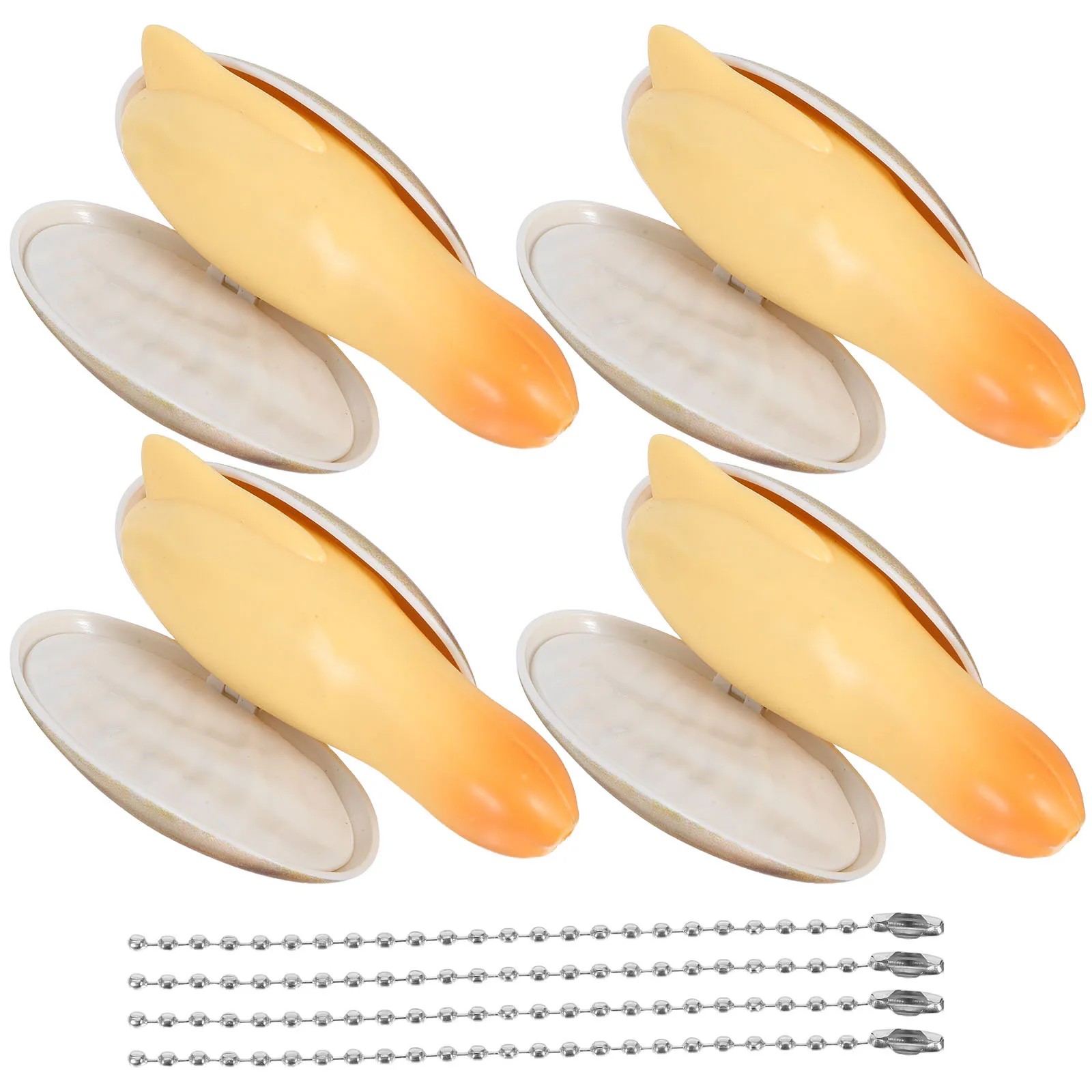 

Набор из 4 водных пистолетов с реалистичной формой ракушки, для летних вечеринок у бассейна, розыгрышей и интерактивных игр для детей