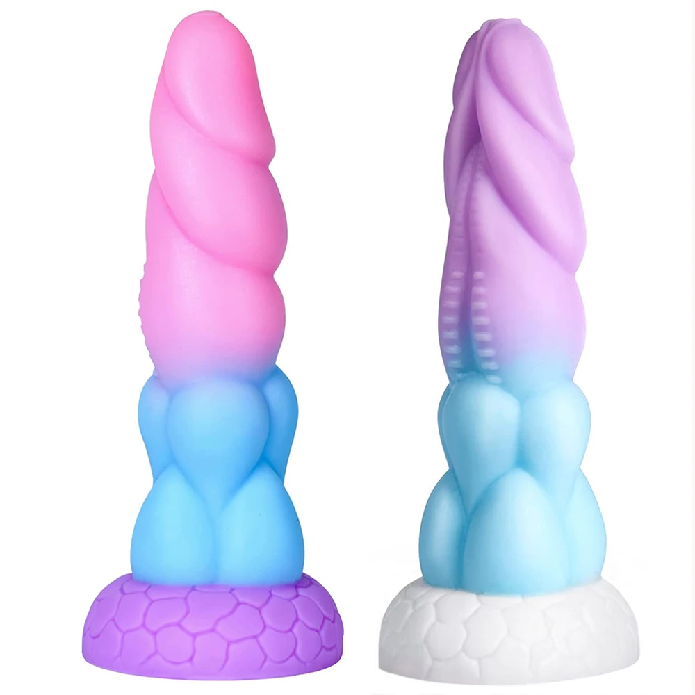 

G-spot Stimulation Silicone Long Anal Plug Soft Penis Insertion Anal Pussy Suction Cup Dildo Female Gay Sex Toys Adult Products