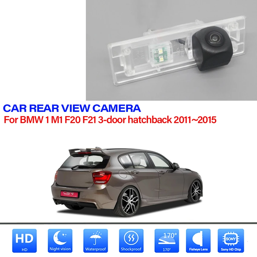 For BMW 1 M1 F20 F21 3-door hatchback 2011 2012 2013 2014 2015 Car Camera Waterproof High quality rear view reversing camera