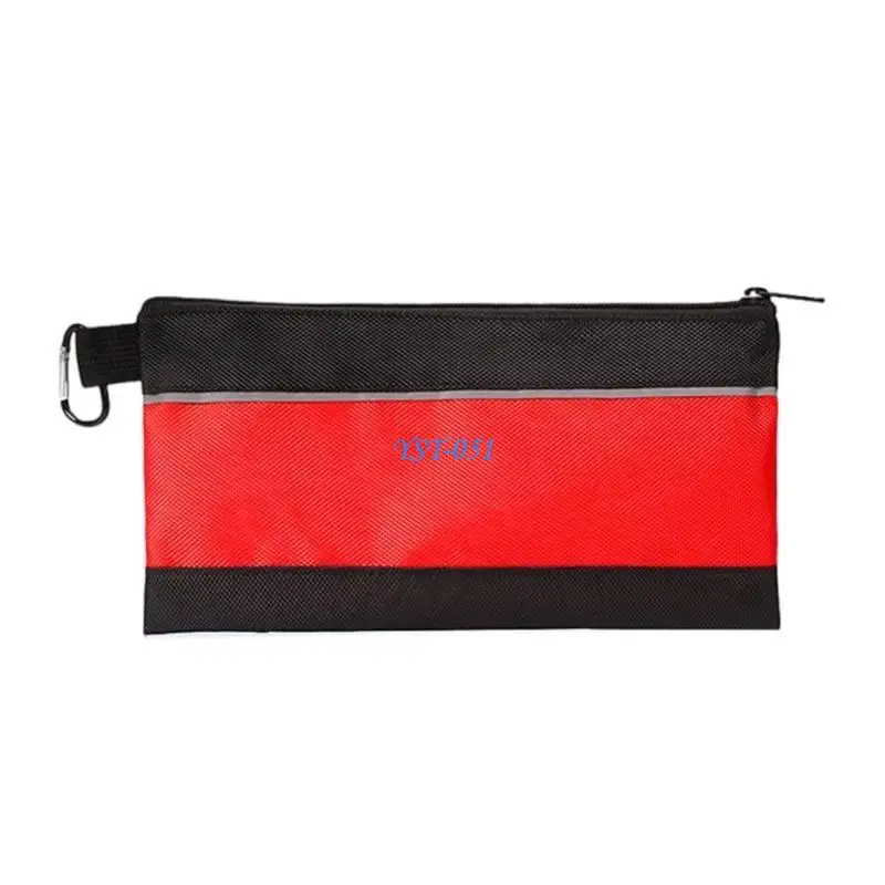 

E15A Heavy Duty Oxford Fabric Electrician's Zipper Tool Waterproof Tool Bag for Convenient Tool Access and Portability