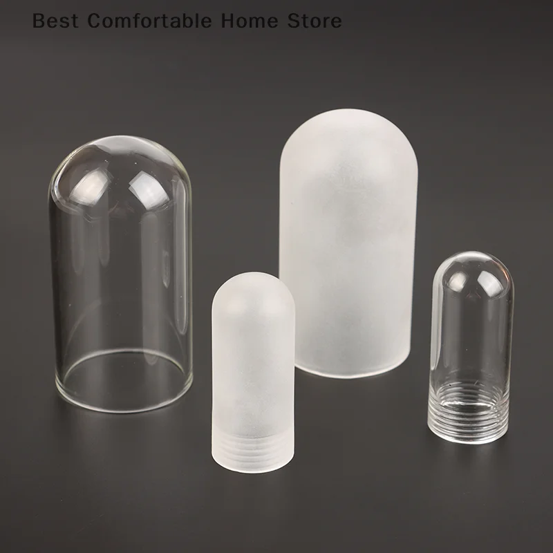 

Strong Tubular G9 Glass Cover Replacement Part; Threaded Neck Lamp Shade with Frost Protection