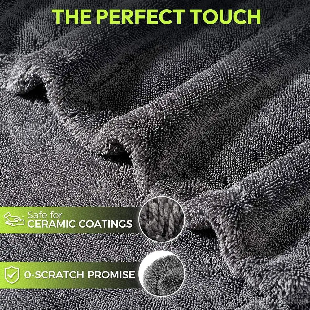 

Newest Car Wash Towel With Double-layer Thickening, Strong Water Absorption, Soft 40cm*60cm,60cm*90cm,40cm*40cm,60cm*120cm