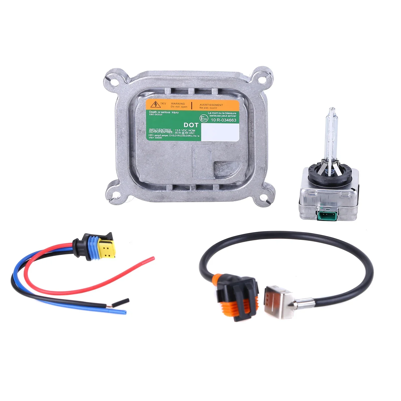 

Xenon Headlight Low Beam Ballast Kit with Connecting Wire D3S Light Bulb 8A5Z-13C170-A