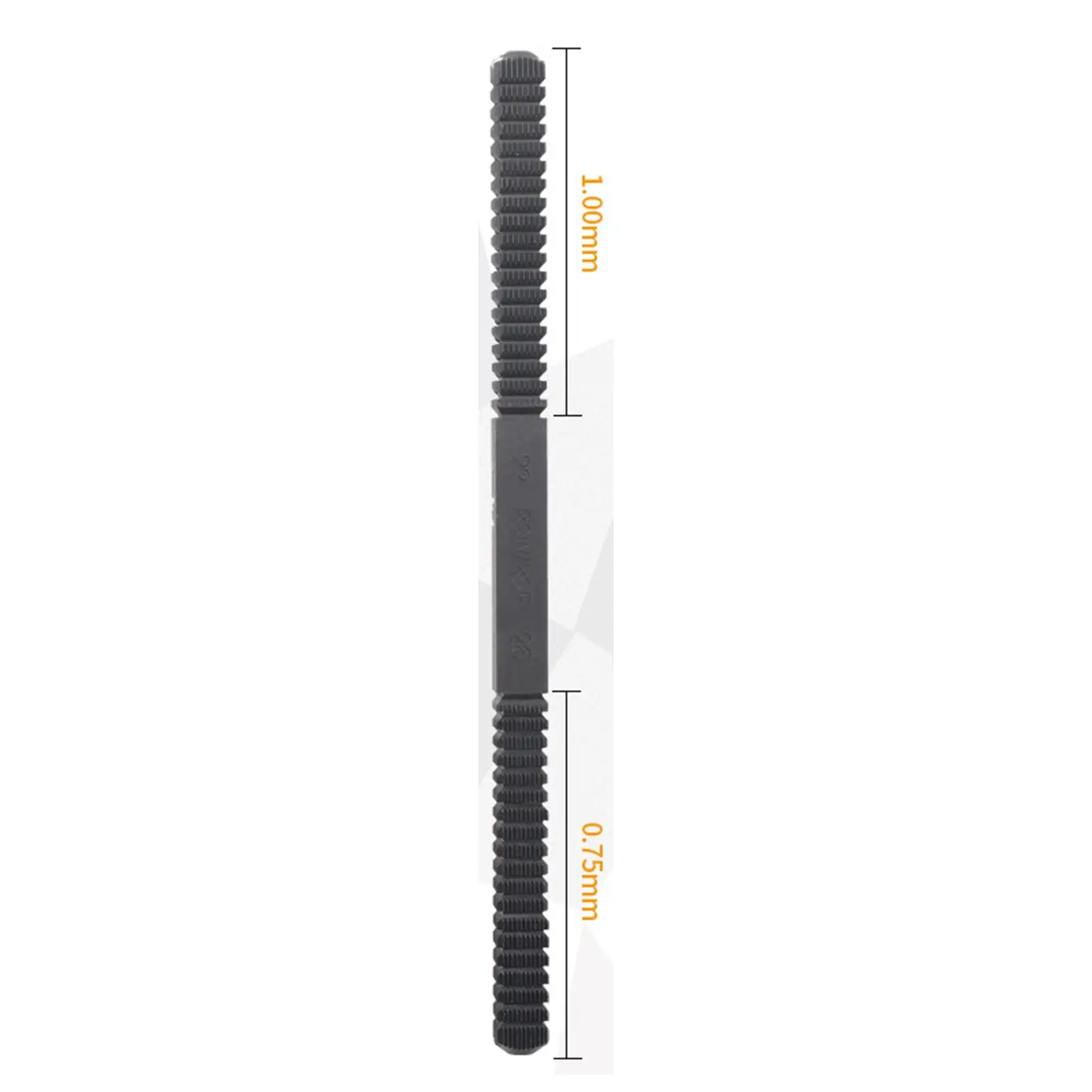Imagem -06 - Thread Repair Tool For Studs Metal Restorer File Easy Carry Resistente ao Desgaste Hardware Faça Você Mesmo Hand Tools Resistente Peças de Reparo