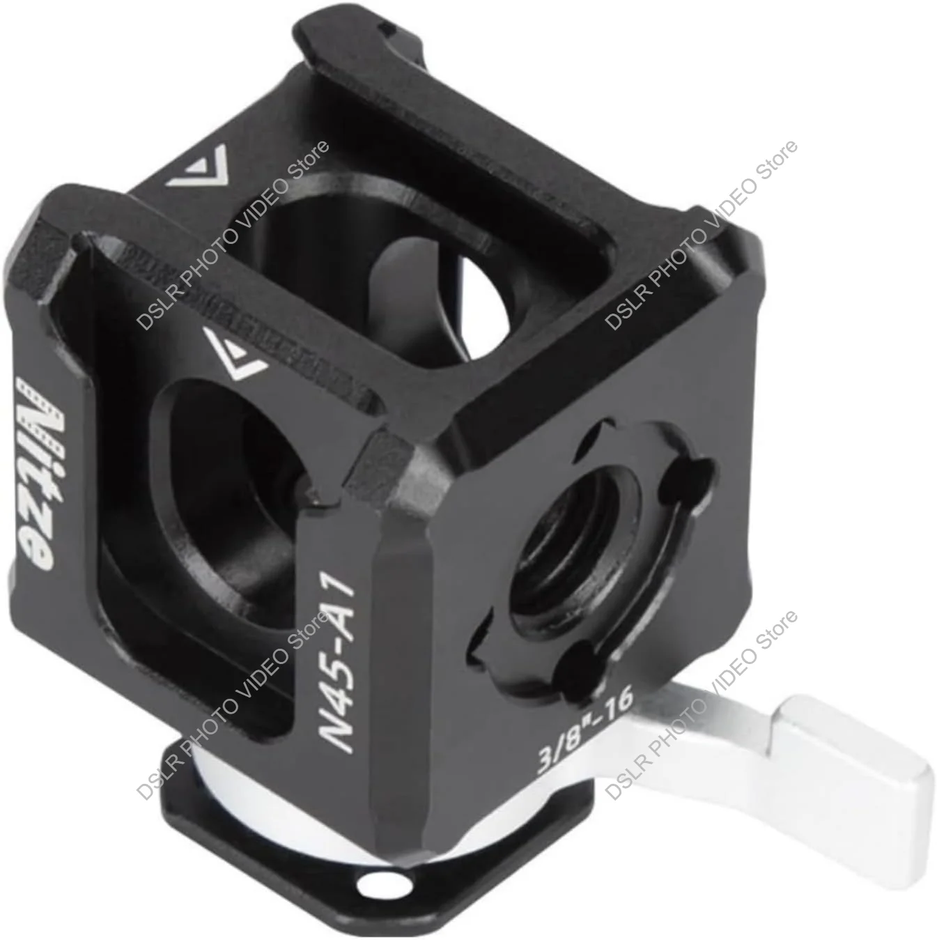 

Адаптер Nitze Triple Cold Shoe с резьбовым отверстием 1/4 дюйма, установочными отверстиями ARRI 1/4 дюйма и 3/8 дюйма, для крепления монитора, Magic Arm, LED Lig