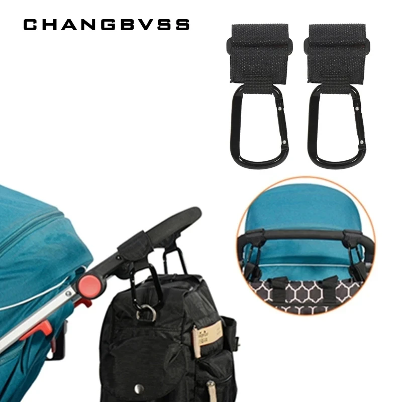 1 Pair Baby Stroller Hook Sturdy Durable Baby Stroller Accessories Hook Stroller Strong Load-bearing Capacity Hook Accessories