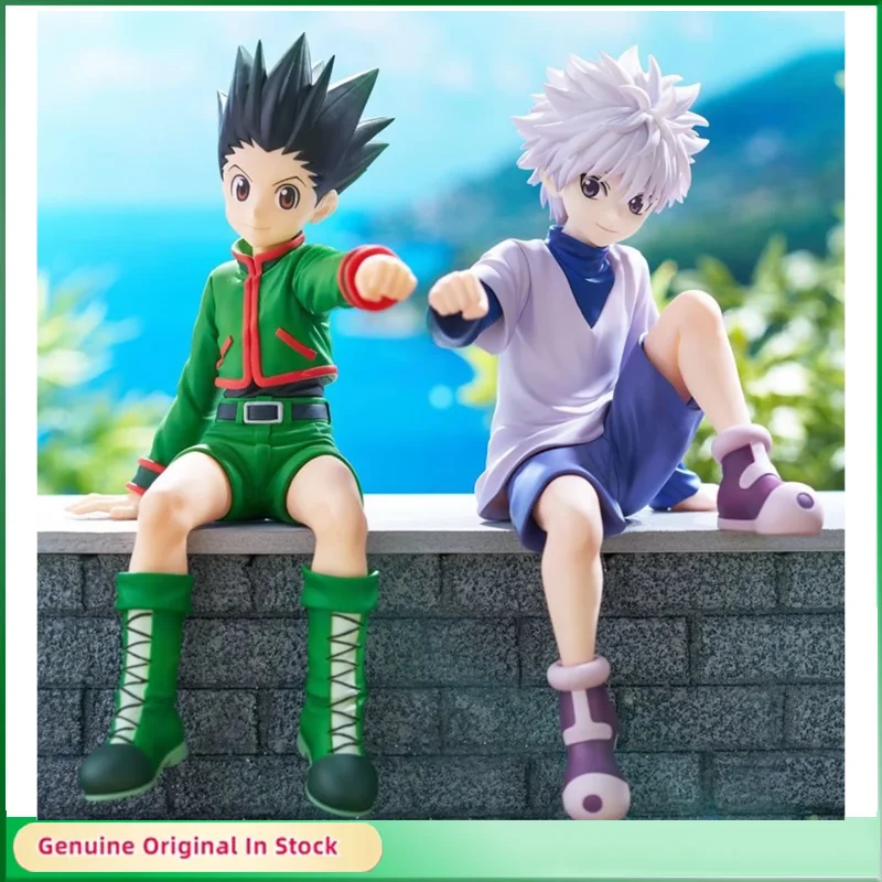 

Подлинная оригинальная фигурка HUNTER×HUNTER Phantom Troupe GON·FREECSS Killua Zoldyck, аниме, модель, украшение для рабочего стола