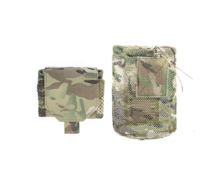 

DMGear Tactical Mag Drop Pouch Recycling Bag MOLLE Magazine Dump Storage Foldable Outdoor Rubbish Hunt Gear Hunting Equipment