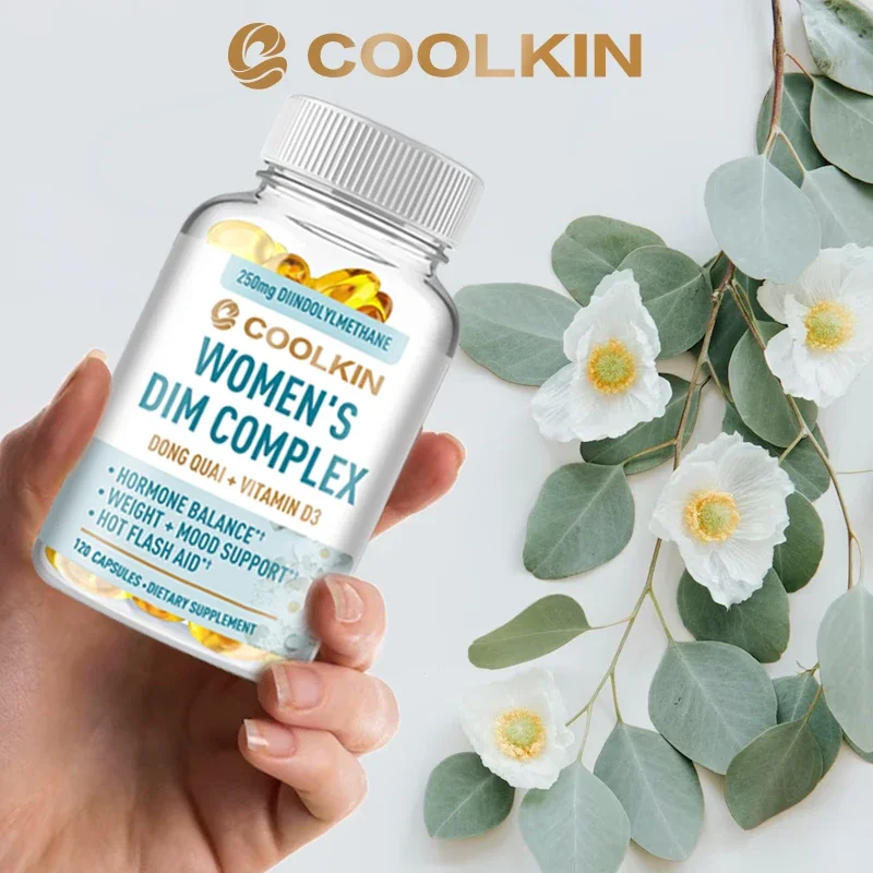 DIM Supplement for Women - Female Hormone Balance, Hot Flashes & Night Sweats, PCOS Blocker