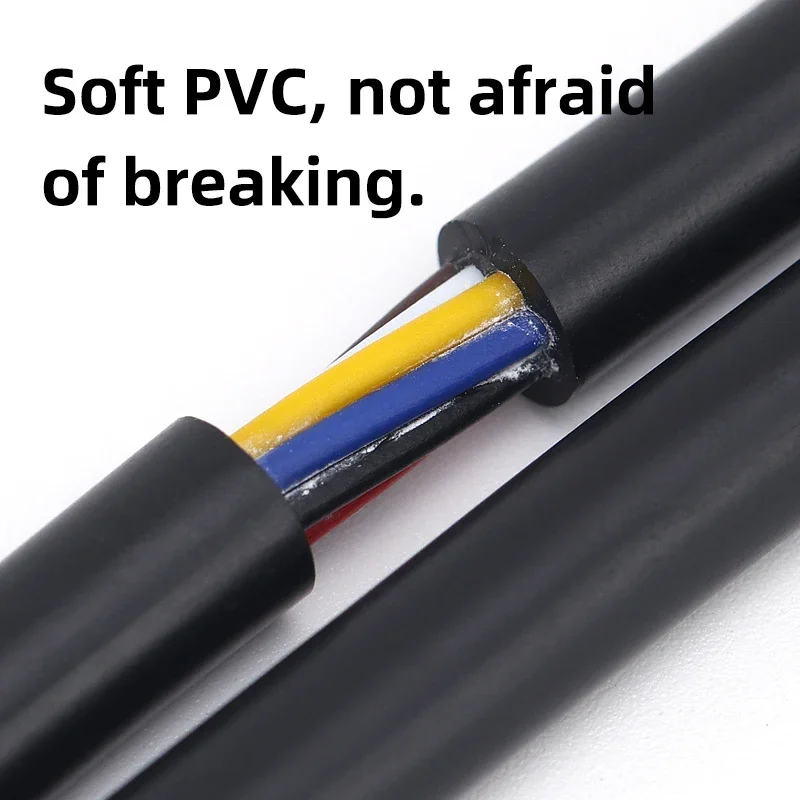 amw wires cable 2464 22awg 4core wires pvc insulated 17*0.16ts 5.1mm wire for led lighting cable