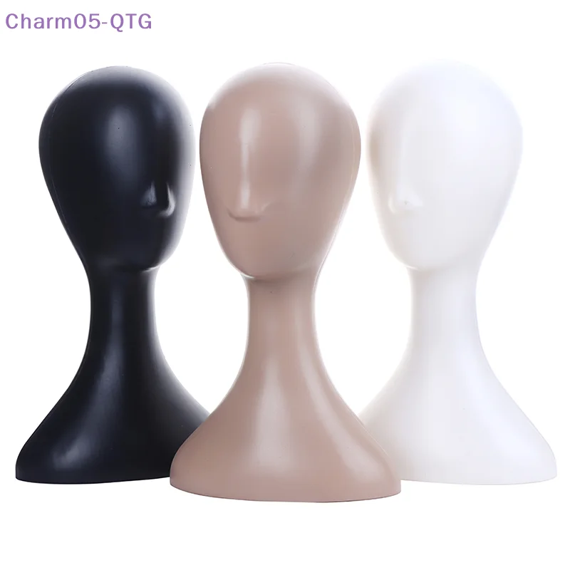 

Hot！Pro Female Plastic Abstract Mannequin Manikin Head Model Wig Hat Hair Display Stand Holder