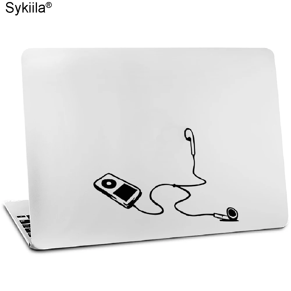 Чехол-наклейка для наушников DJ для Macbook Skin Air 13 11 Pro 13 15 17 Retina, ноутбука, компьютера, виниловая наклейка-пародия