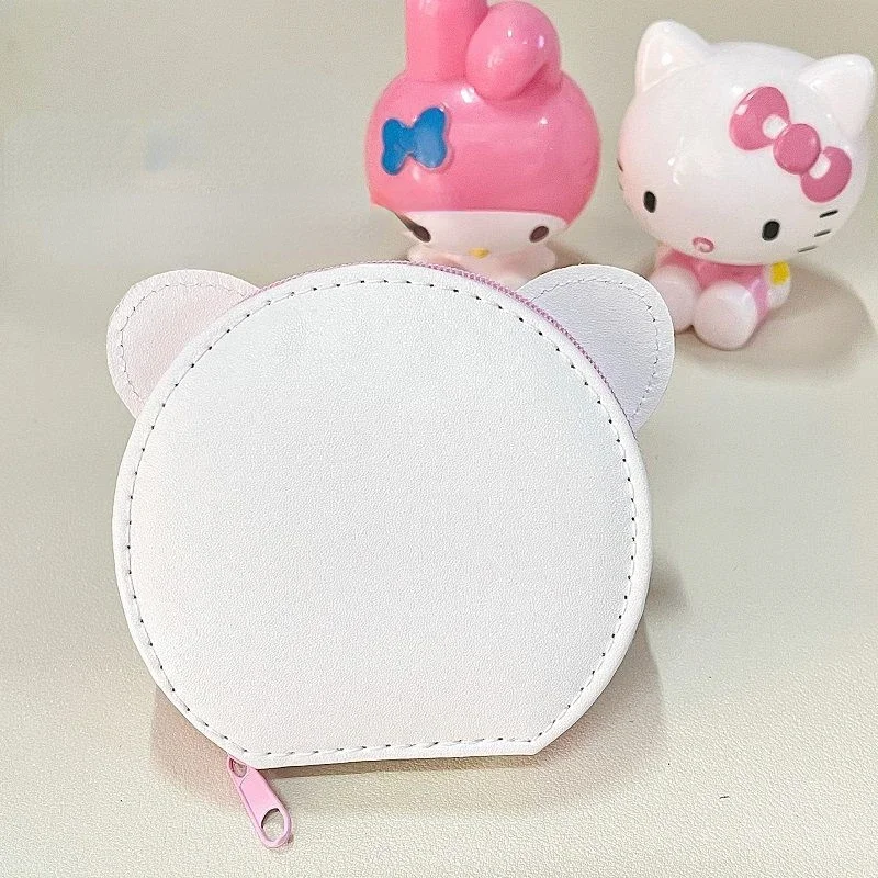 Sanrio HelloKitty New Creative Cartoon Cute Girly Heart Fashion Simple Compact Portable Storage Nail Clipper Set Manicure Tools