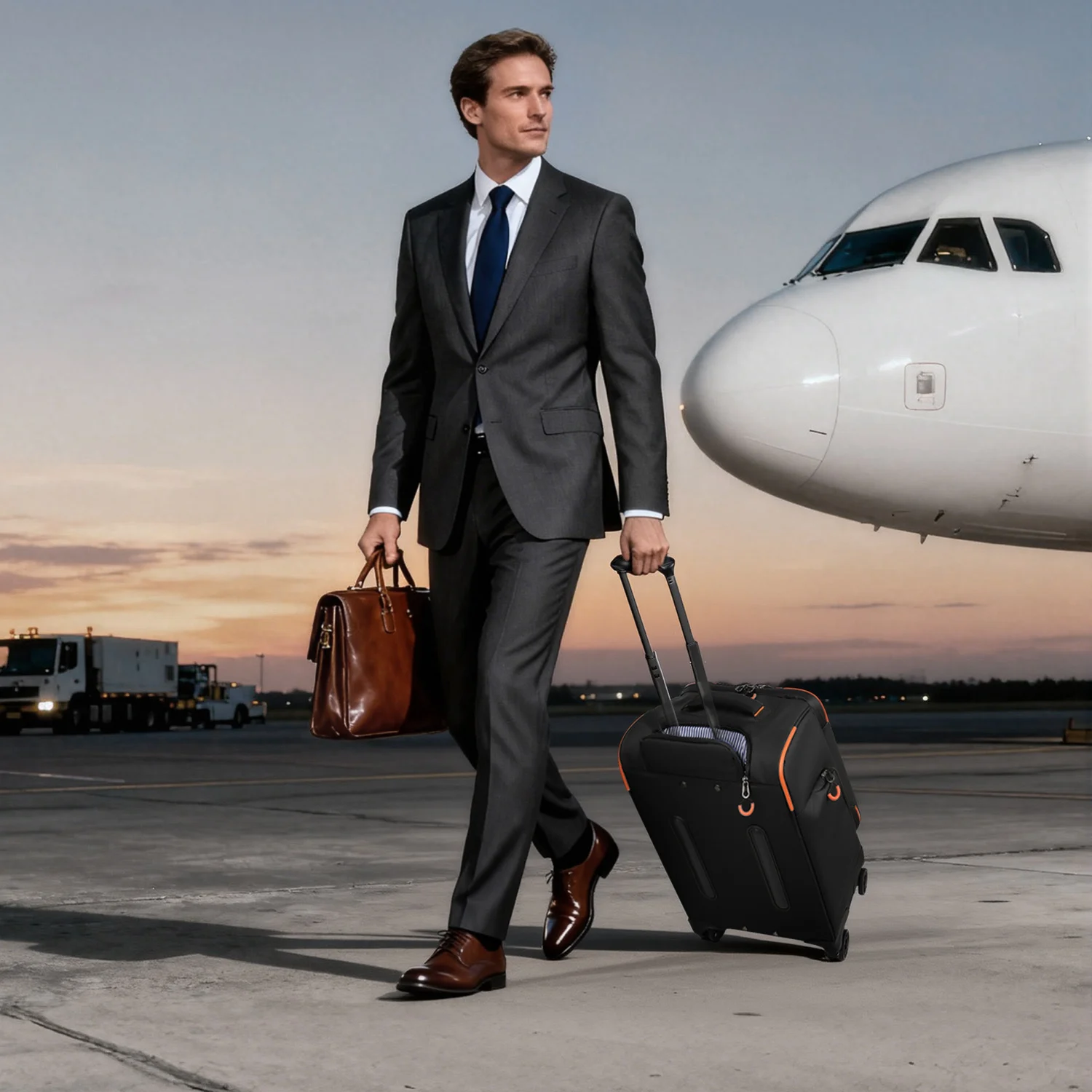 Lightweight Softside Luggage 22in/26in/30in Water-Resistant Durable Scratch-Resistan Rolling Suitcase for Travel for Men Women