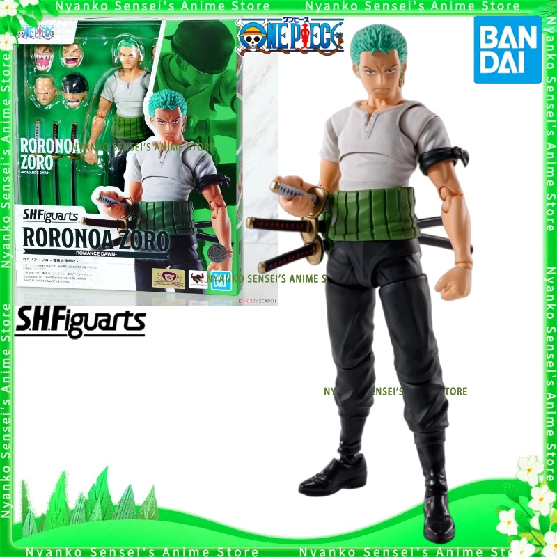 

Фигурка Bandai SHF One Piece Ророноа Зоро: Рассвет приключений, аниме-модель, трендовая игрушка, коллекционная кукла, в наличии