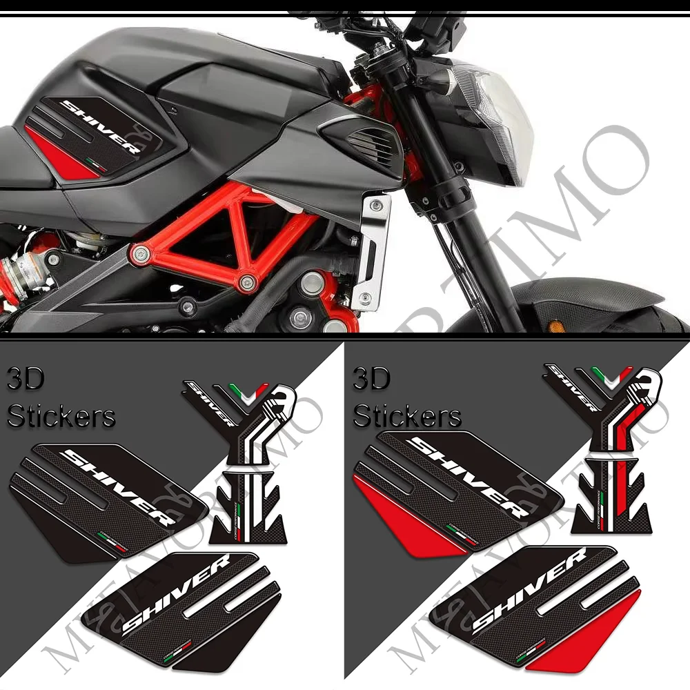 For Aprilia SL750 SL900 SL 750 900 Shiver Motorcycle Fuel Tank Sticker Decals 2018 2019 2020 2021 2022