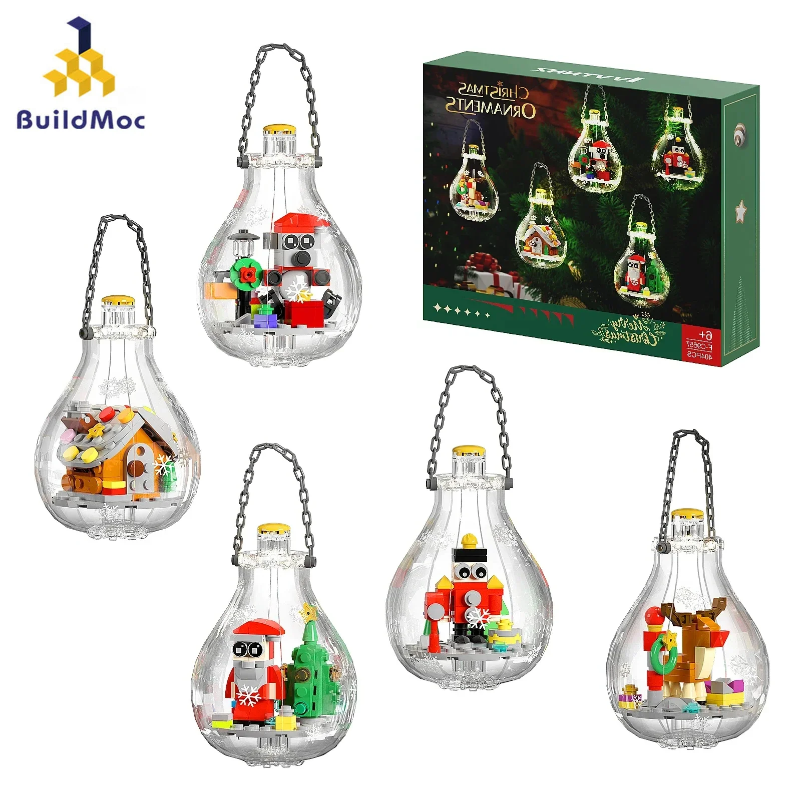 

5 в 1, Детский конструктор «лампочка»