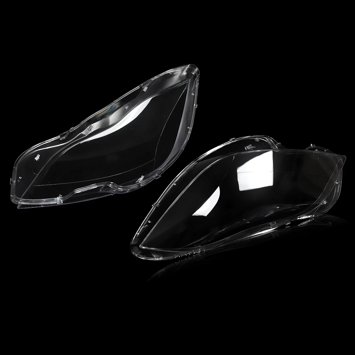 المصباح الإسكان لمرسيدس CLS W218 عدسة المصباح الأمامي اليسار اليمين 2010-2014 قبل LCI كشافات غطاء Magickit #6