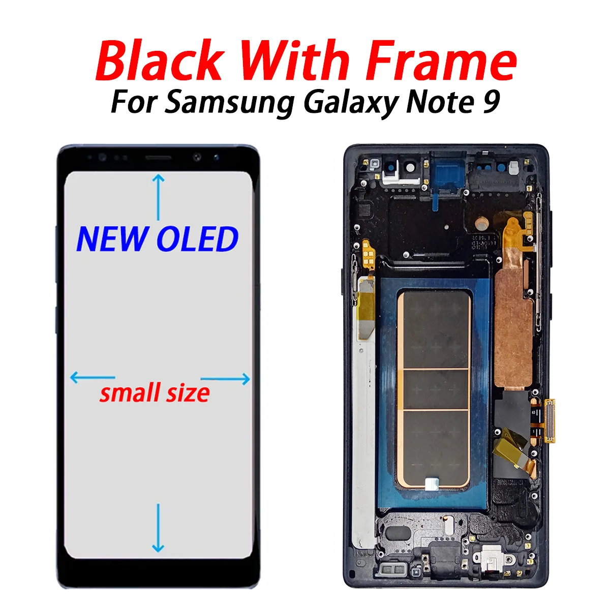 OLED Screen For Samsung Galaxy Note 9 LCD N960 N960F Display Touch Screen Digitizer SM-N960F/DS SM-N960U N960N Replacement Parts