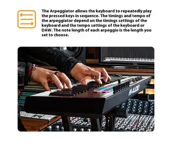 8 best sales MIDI-Keyboard mit 49 Tasten - №4