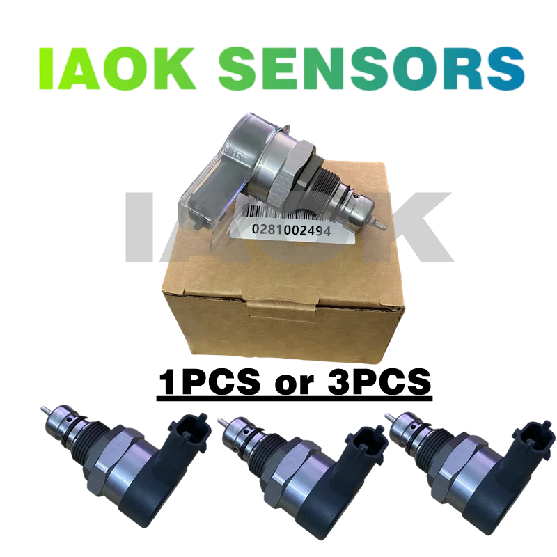 1/3pcs 0281002494 Diesel Common Rail Fuel Pressure Regulator Valve 13537805733 A6110780449 For M-ercedes B-enz W203 W211 E320