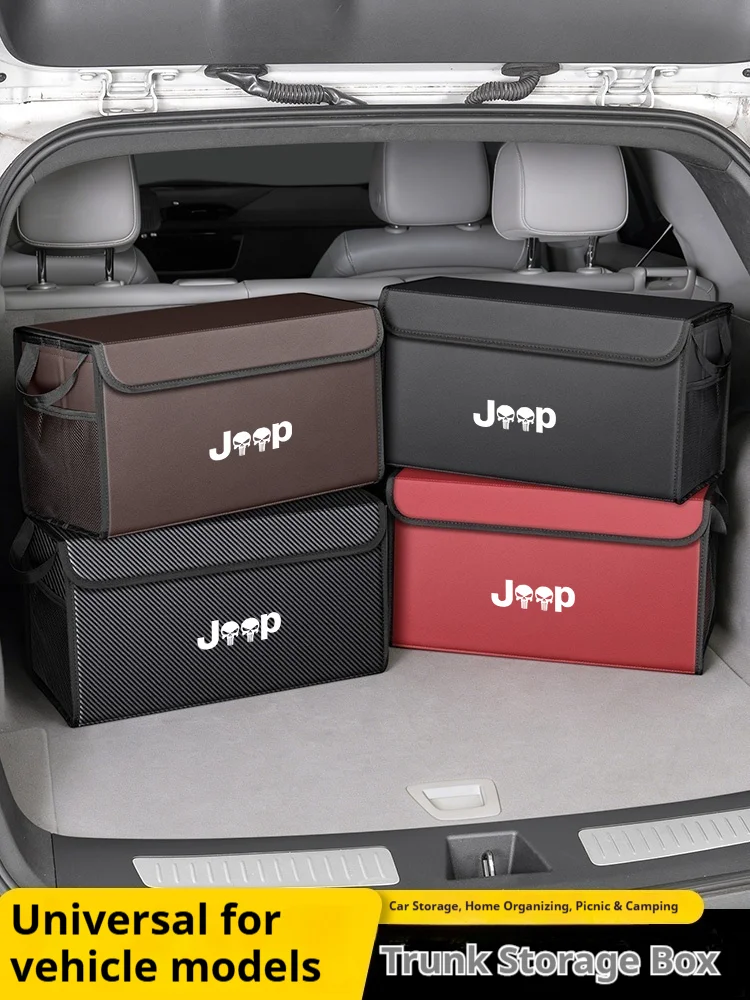 For For Jeep SRT Cherokee Grand Cherokee Renegade Wrangler Trail Car Trunk Foldable Storage Box Large-Capacity Stowing Tidying Bag - Aliexpress Deal