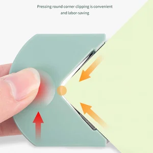 Ray Corner Rounder Punch, Paper Hole Cutter for photo paper, black, 4mm 8 MAIN PAPER PERRATOR SALES - №7