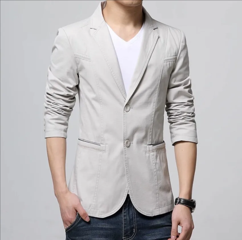 Custom Spring and Summer New Small Suit Male Korean Tailored Blazers For Men's jackets