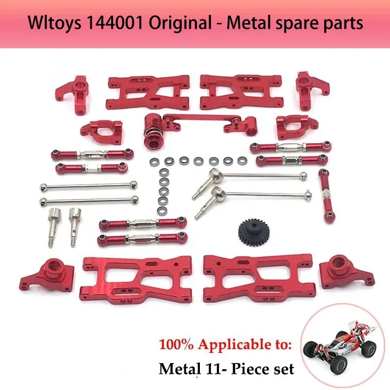 WLtoys 1/14 144001 144010 144002 124017 124019 RC Car Metal Upgrade Parts Collection  Car Accessories  Rc Crawler Parts