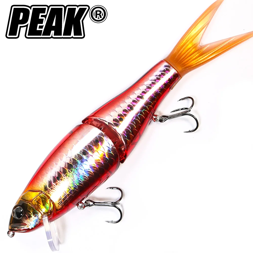 

PEAK JOINTED CLAW SATCHET 210mm 68.8g Fishing Lures joint body Glide Swimbaits Floating powerful S-shaped bi