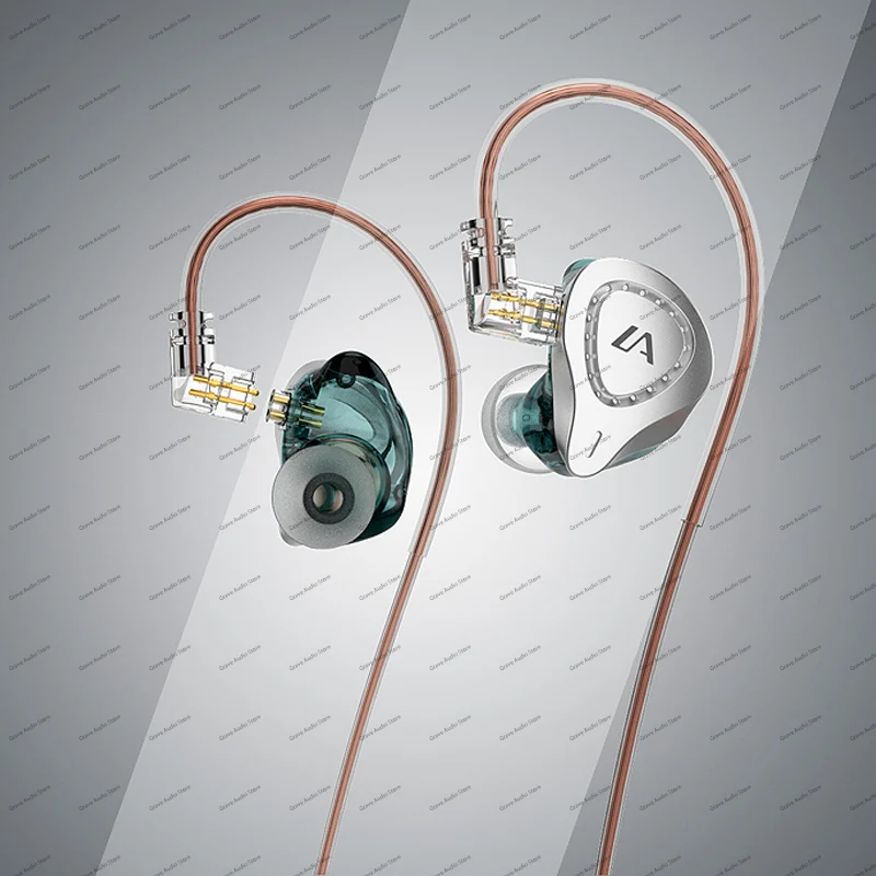 لافيالأذن LE1 HIFI ديناميكية داخل الأذن سماعات الأذن المهنية المرحلة رصد سماعات مع كابل انفصال 2pin 0.78 مللي متر