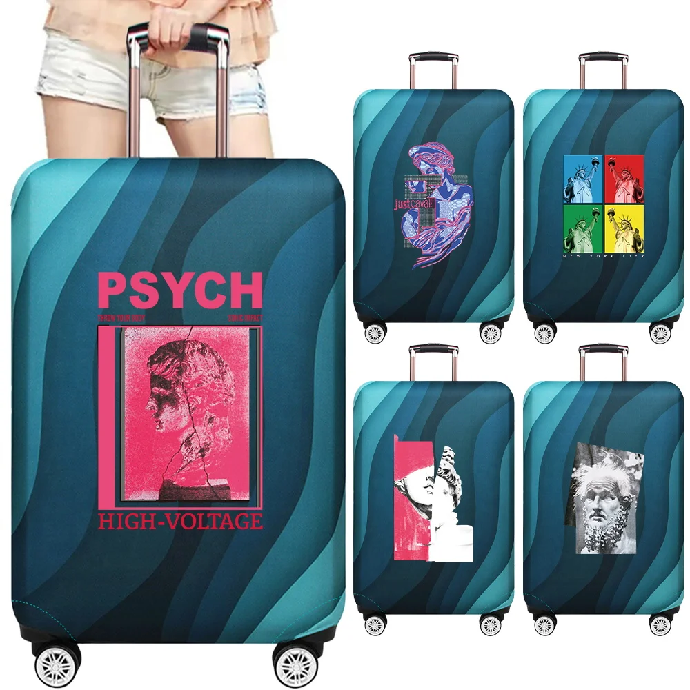 

Новый чехол для багажа, дорожные аксессуары, защитный чехол, 18-32 дюйма, тележка, подходит для многоразовой скульптуры серии, новинка 2023 года