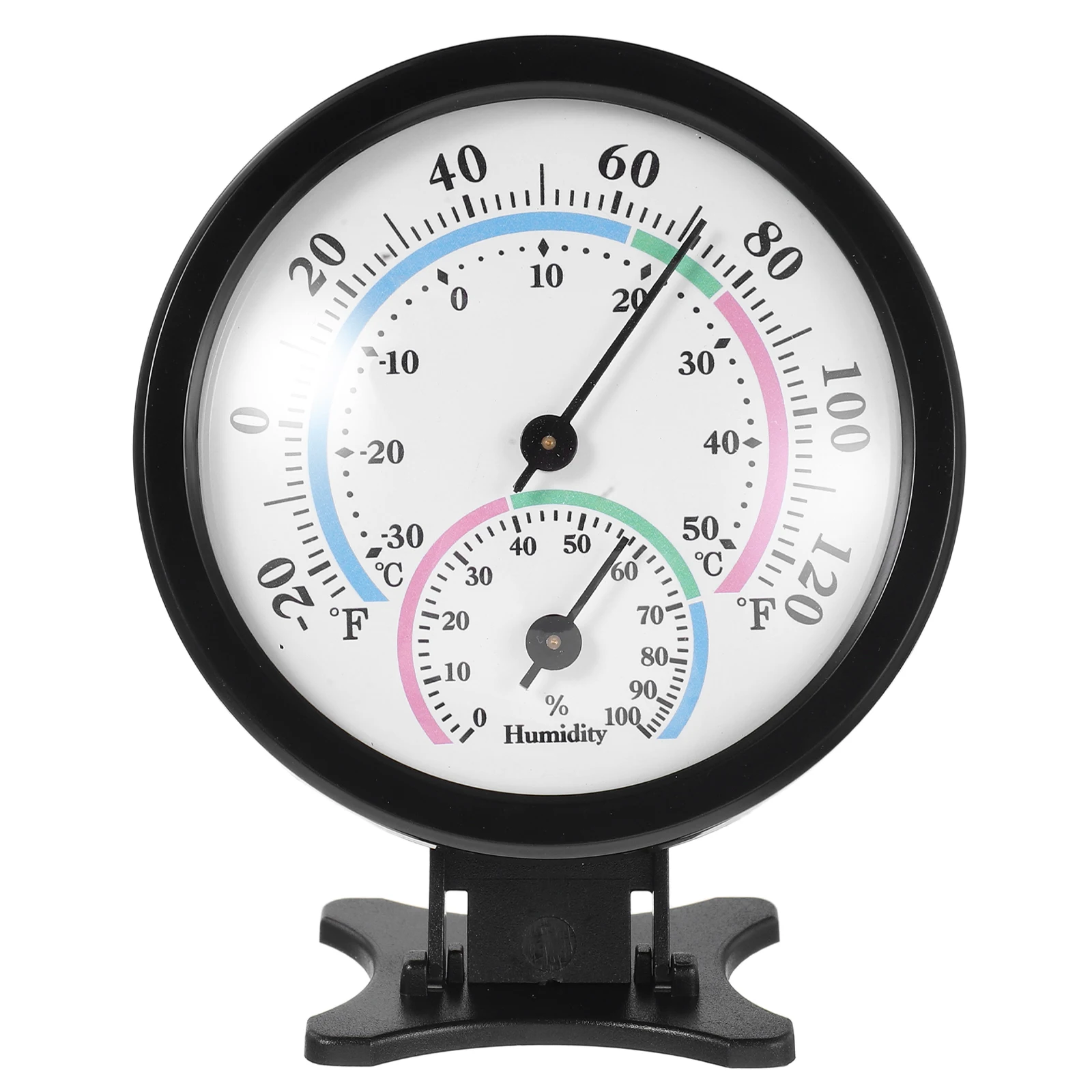 

Mini Indoor Outdoor Thermometer Hygrometer High Precision Analog Temperature Humidity Gauge For Garden Patio Bathroom Sauna