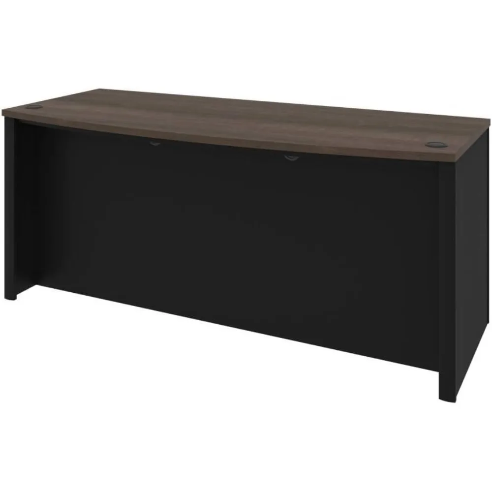 غلاف سطح المكتب، 72 وات، أنتيغوا وأسود، محطة عمل احترافية، حل مكتبي كبير، مكتب مكتب منزلي #3