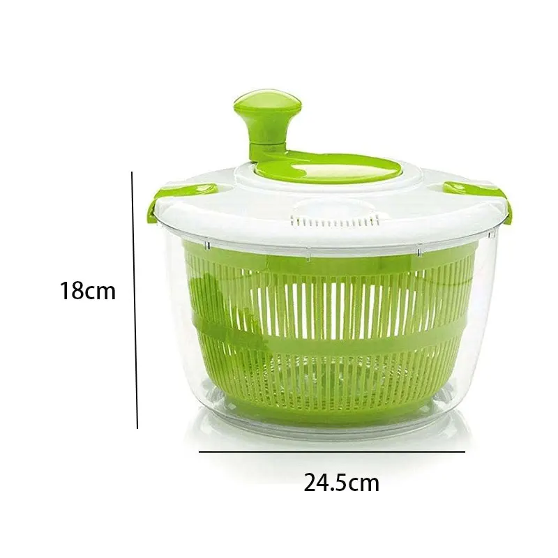 1pc Salad spinner, vegetable drainer