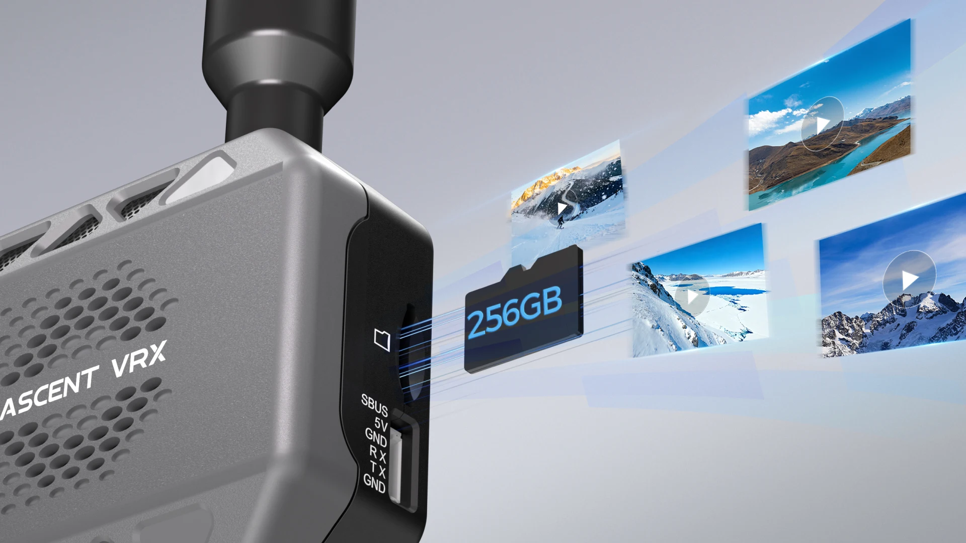 CADDXFPV Walksnail Ascent FPV VRX-Empfänger 5,8 GHz 6 km Dual-Antennen-Signal unterstützt alle FPV-Brillen und -Displays mit HDMI-Eingang. – Detail 21