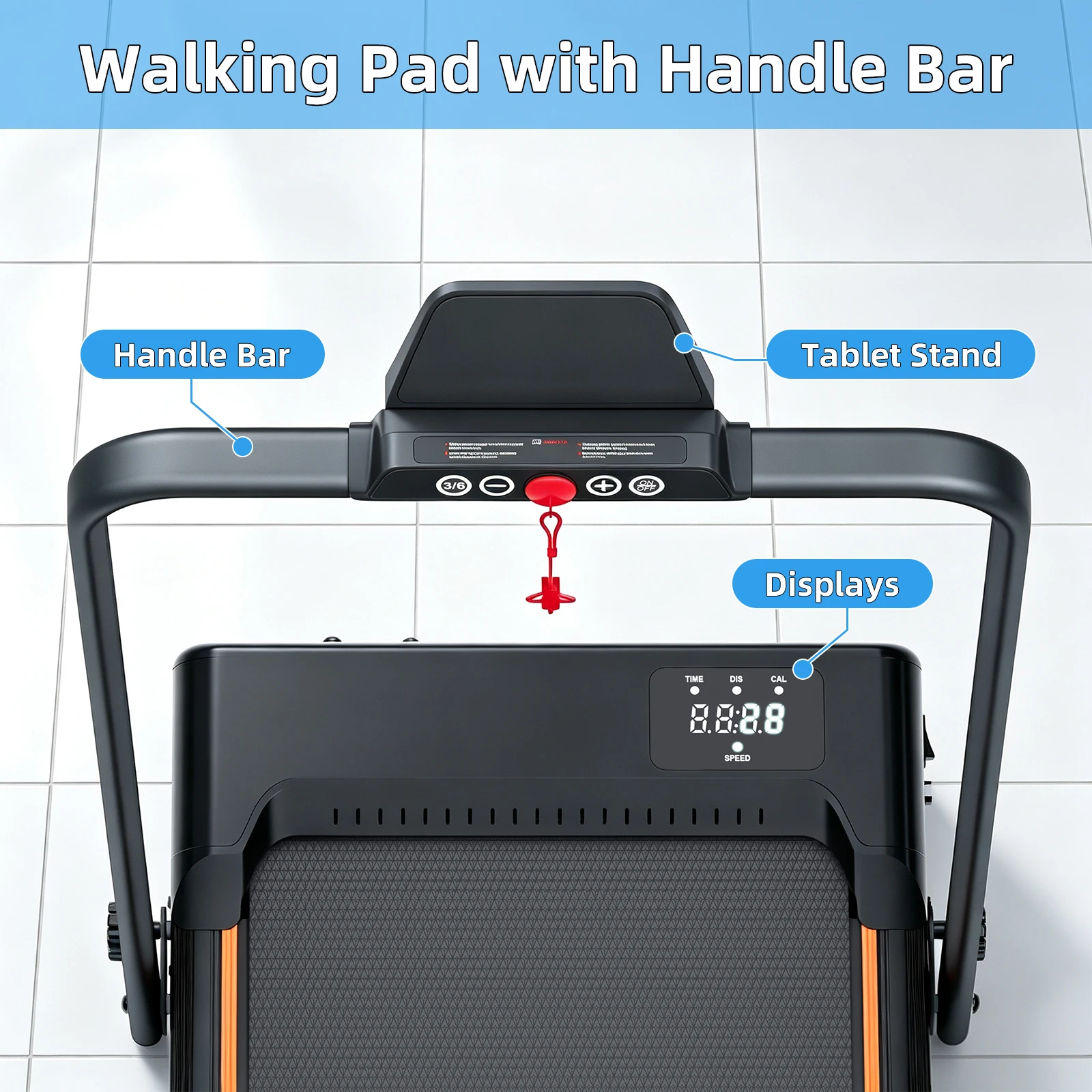 Sports Equipment Warehouse - Folding Treadmill 12 Percent Incline 3.0HP