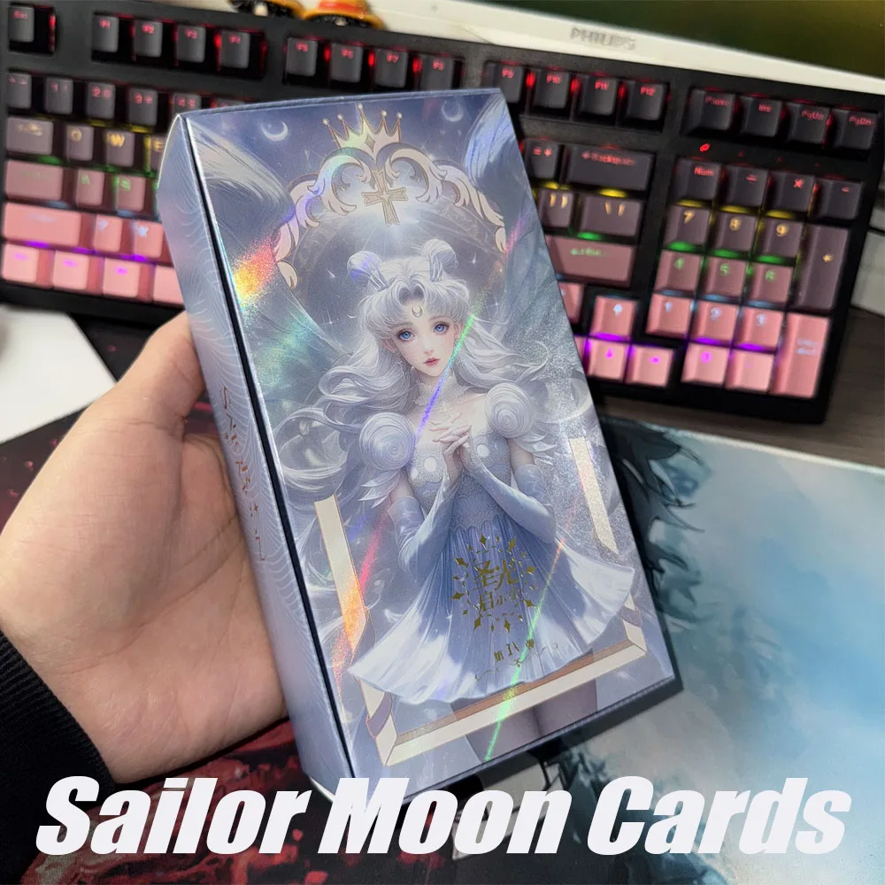 Wholesale Sailor Moon Collection Cards Anime Character Pretty Girl Beauty Cute Tsukino Usagi  Fantasy Magic Card Children's Gift