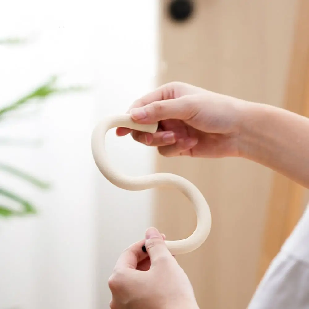 3 قطعة منظم منزلي خطاف مرن متعدد الاستخدامات محمول بسيط S رف معلق خفيف الوزن قابل للانحناء قفل باب الخزانة متجر