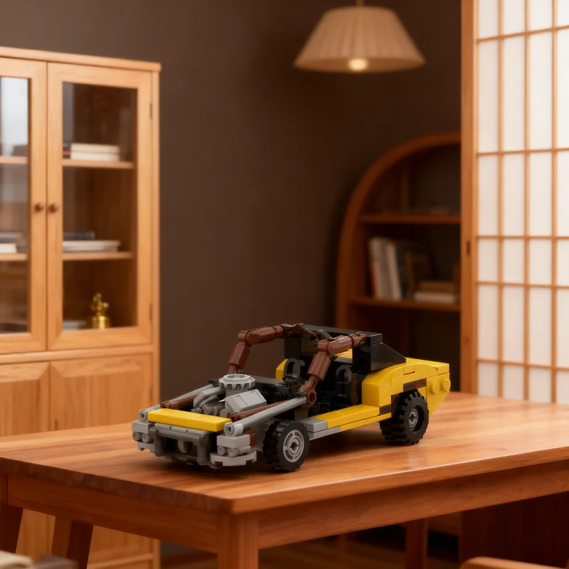 168pcs MOC Half Life 2 Jalopy Creator Expert Building Blocks Display Pack Model Edition Collectible Manual Toy Gift For Makers
