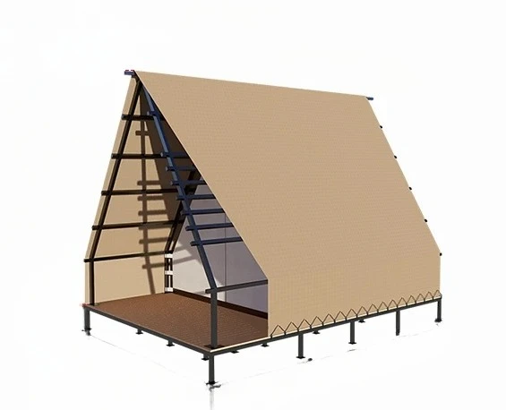 

Outdoor Wild Luxury Hotel Tent Large Internet Celebrity Scenic Spot Sky Tent Triangle Campsite Holiday House