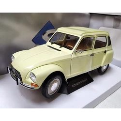 Solido 1:18 Scale CITROEN DYANE 6 Car Simulation Alloy Car Model Diecast Toy Collectible Ornaments