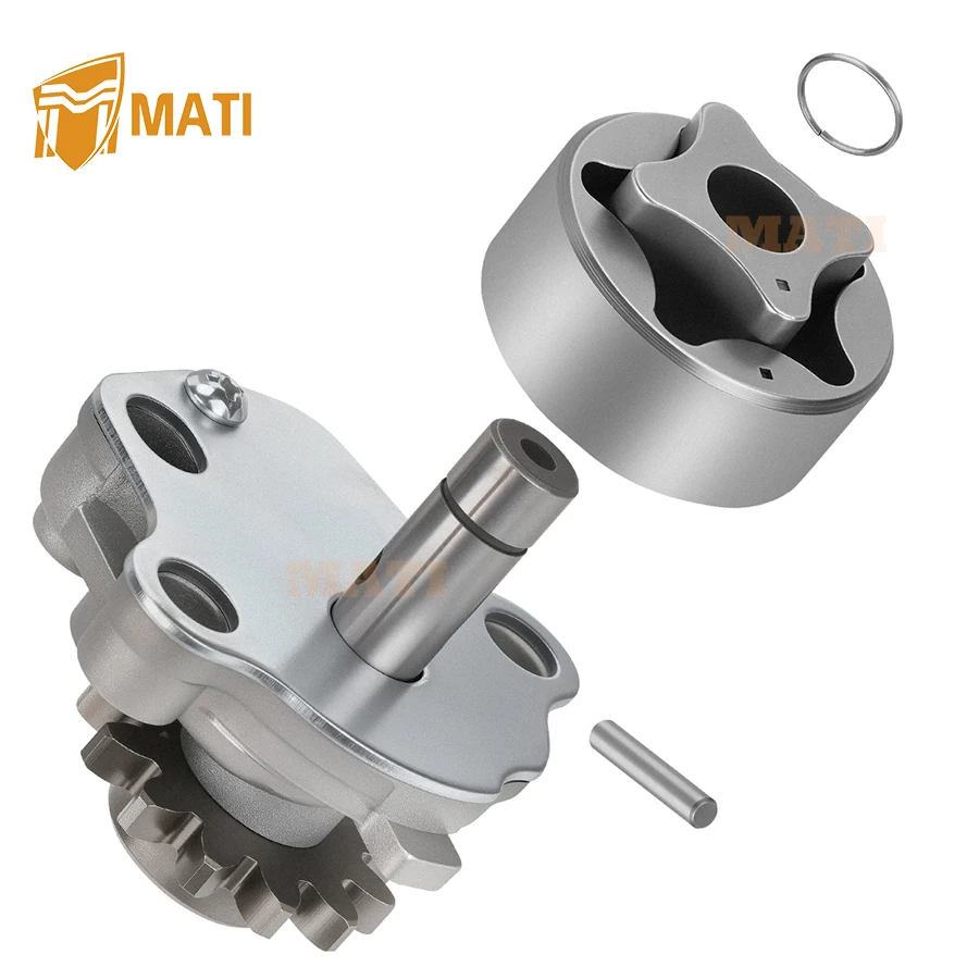 

Масляный насос MATI в сборе и ротор, внешний для Yamaha YZ450F 2006-2013 WR450F 2007-2015 2S2-13300-10-00 2S2-13300-00