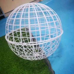 Plastic Spherical Chicken Cage Farm Scenic Area Net Red Walking Chicken Cage Newly Cut Rolling Protective Cage