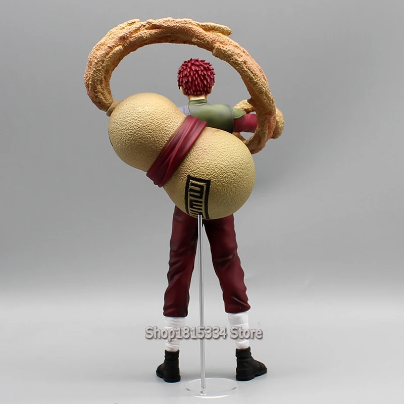 Gaara Naruto Tempesta di sabbia Figure GK Gaara Action Figures 28 cm PVC NARUTO Figurine Collezione Giocattoli Modello Decorazione Regali